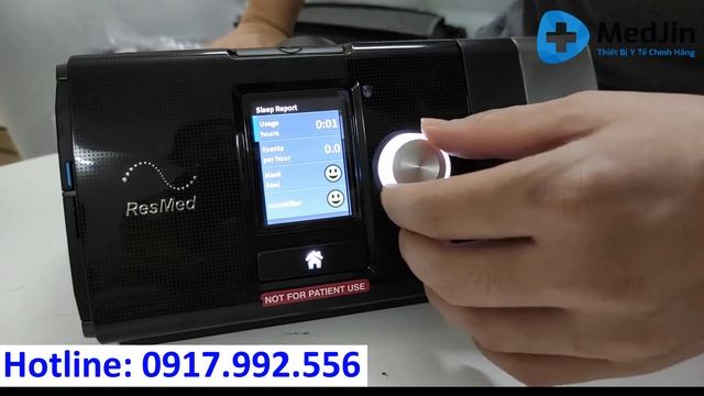 Máy trợ thở Auto CPAP Resmed Airsense 10 Autoset - Hỗ trợ điều trị ngưng thở khi ngủ смотреть онлайн
