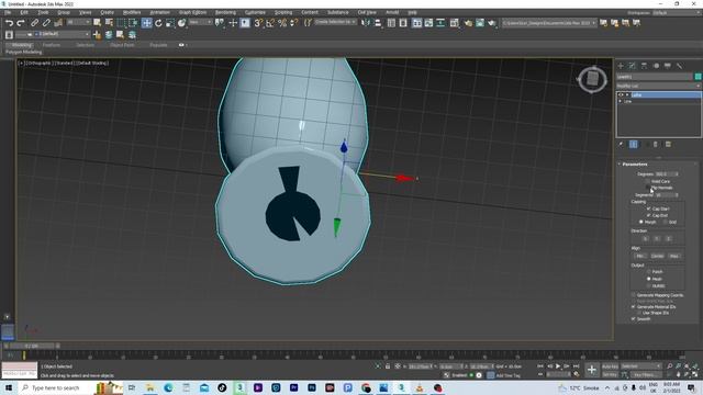 How to use lathe and shell in 3dmax |3ds max tutorial in Hindi|3ds max 2022|3d max full course смотреть онлайн