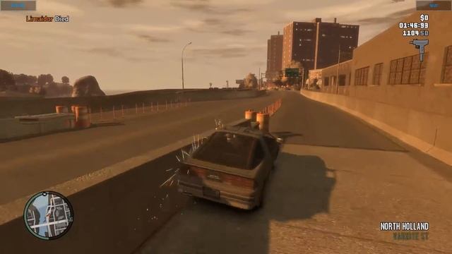 GTA 4 : Unexpected stunt + recover смотреть онлайн