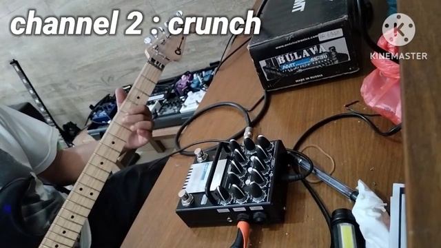 test AMT SS 30 Bulava - preamp pedal 3 channel (clean, crunch & lead) смотреть онлайн