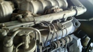 Заводим "алтайский" дизель AMЗ А-01М/AMZ A-01M diesel cold start