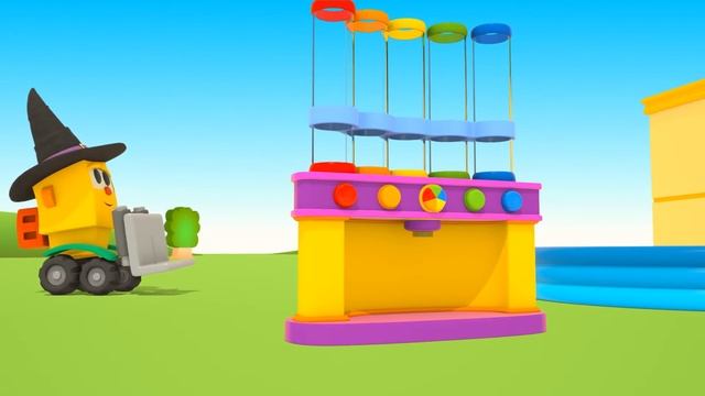 Машинки готовятся к Хэллоуину - Магазин Грузика - Развивающие мультики для детей смотреть онлайн