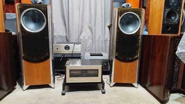 Accuphase P-800 & Tannoy Dimension TD12 смотреть онлайн