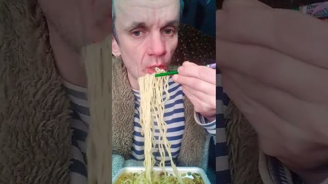 доширак свиной #доширак #обжор #мукбанг #свинья #еда