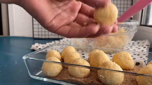 Сырные шарики/ Хрустящие сырные шарики/ Балаларыма ұнады💕