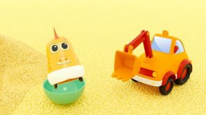 Мультфильм Машинки Мокас - Детские песенки - Мультик песенка про пальчики