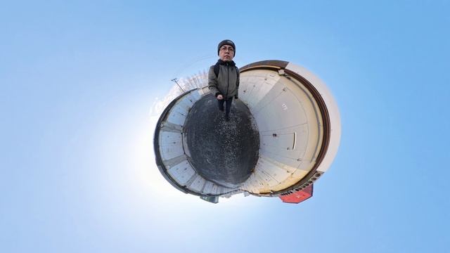 Первое испытание камеры INSTA360 X4