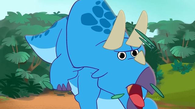 Club Baboo Dinosaurs | T-REX BONES | Dinosaur Movie Compilation | Triceratops