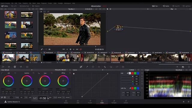 étalonnage effet HDR (High Dynamic Range)davinci resolve смотреть онлайн