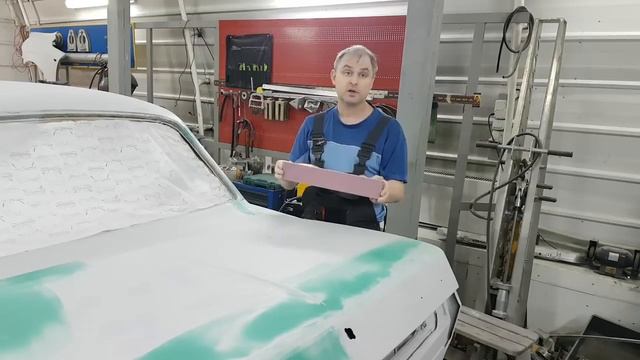 Техника шпаклевания от Юры. Газ 24. смотреть онлайн