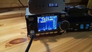 Демонстрация работы трансивера Маламут М2 от Алексея RX3FY.