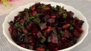 Постный салат всего из трех ингредиентов. Без майонеза! Салат «Варя Гуцульская».