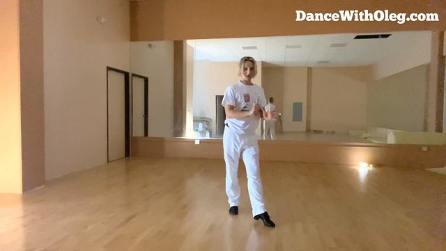 Backward Rumba Walks Technique Tutorial - Private Ballroom dance lessons in Beverly Hills with Oleg смотреть онлайн
