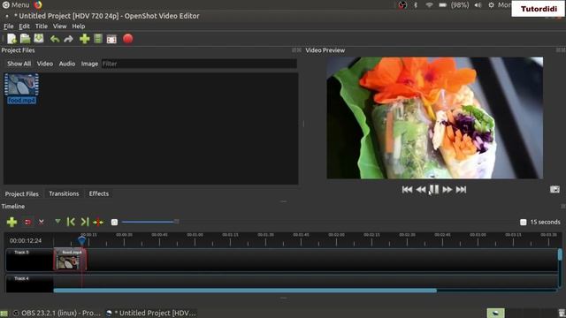 Fast Or Slow Motion  - OpenShot Video Editor Tutorial #4