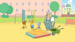 Оранжевая корова - 107 серия. Стройка - Союзмультфильм HD