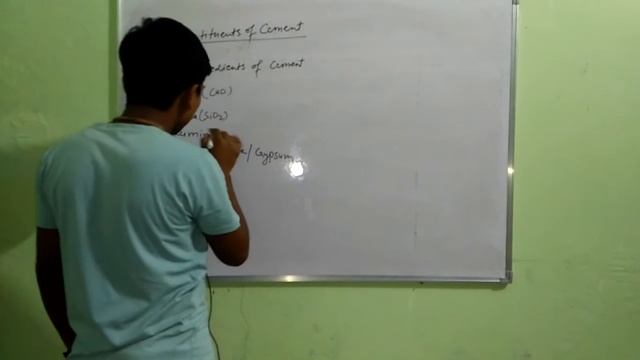CONSTITUENTS OF CEMENT/ सीमेंट के घटक| Building Materials | by: Amit Parihar смотреть онлайн