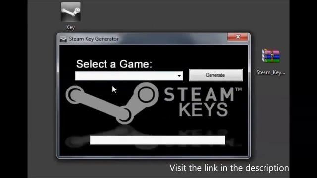 STEAM KEY GENERATOR 2019 WORK 100% FREE STEAM KEY CODE GENERATOR DOWNLOAD смотреть онлайн