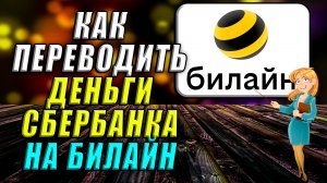 Как переводить деньги сбербанка на билайн