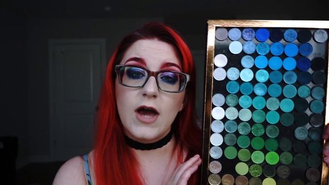 I've Depotted over 300 Eyeshadows | My Giant Rainbow Palettes смотреть онлайн