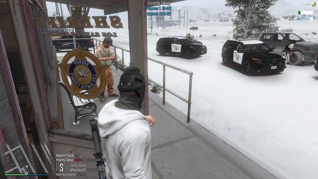 Police Station Robbery | GTA 5 Roleplay | DOJ #135 смотреть онлайн