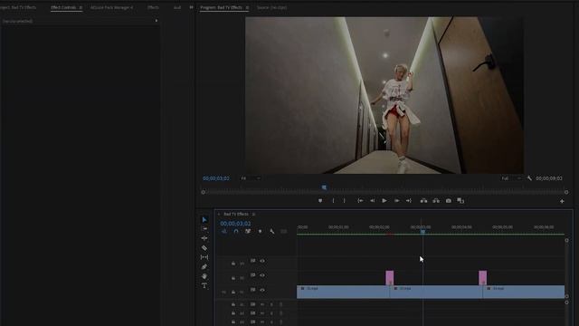 How to Create Bad TV Effects Transitions in Premiere Pro смотреть онлайн
