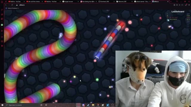 Pika Pros Gaming DESTROYING NOOBS in slither.io - Part 1 смотреть онлайн