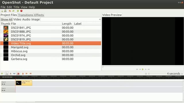 Openshot Adding Slides In Between
