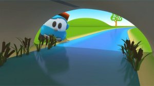 Грузовичок Лева - Мультфильмы для малышей - Собираем машинку на радиуправлении