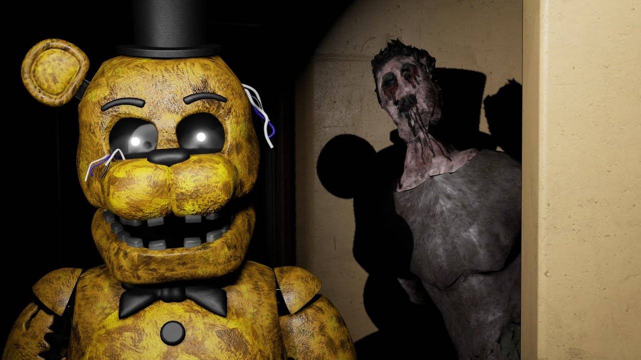 Голден Фредди встретил призрака который напал на Спрингтрапа (VR) #3 смотреть онлайн