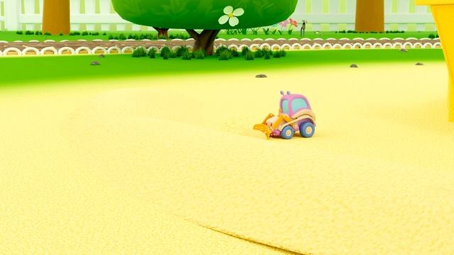 Мокас мультик про МАШИНКИ | Мокас и гонки в песочнице | Мультфильмы для малышей смотреть онлайн