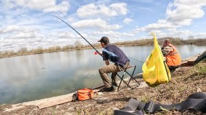 КОГДА она ВСПЛЫЛА, Я ДАР РЕЧИ ПОТЕРЯЛ! Рыбалка на поплавок, лещ в апреле