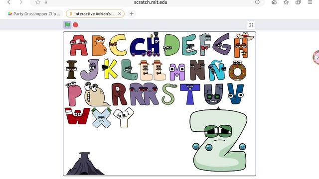 Interactive Adrian's Spanish Alphabet Lore
