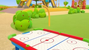 Грузовичок Лёва новая серия. Лева и АЭРОХОККЕЙ. Развивающие мультики для детей