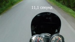 Мотоцикл Combat Shineray 400 разгон до 100 км/ч