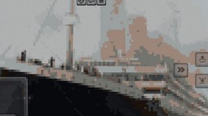 Пиксель арт Титаник  Minecraft