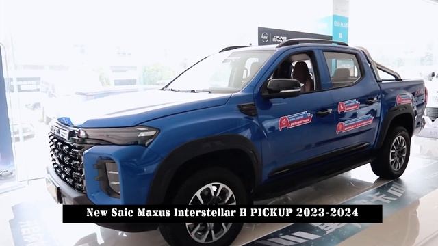 Awesome Shape, Diesel Twin Turbo Power, New Saic Maxus Interstellar H PICKUP 2023-2024 смотреть онлайн