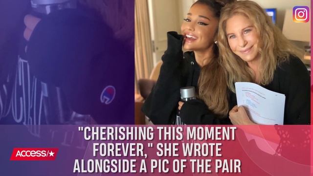 Ariana Grande Fangirls Over Dream Duet With Barbara Streisand: 'The Best Night Of My Life' смотреть онлайн