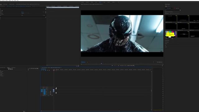 SIMPLEST WAY/ Transform into venom with adobe premiere pro смотреть онлайн