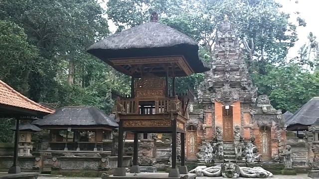Pura Dalem Agung In The Ubud Monkey Forest