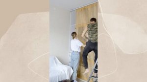ШКАФ С ДВЕРЦАМИ ИЗ РЕЕК СВОИМ РУКАМИ
