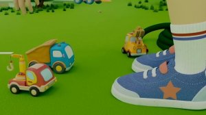 Город из песка – Развивающие мультики для детей про машинки – Мультфильм про машинки Мокас