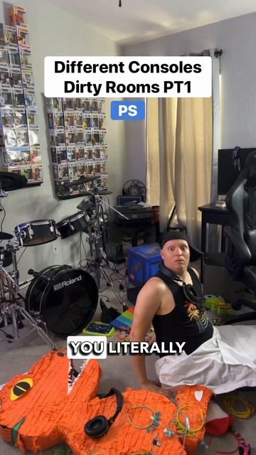 Consoles dirty rooms PT1 #funny #gamer #comedy #relatable #skit смотреть онлайн
