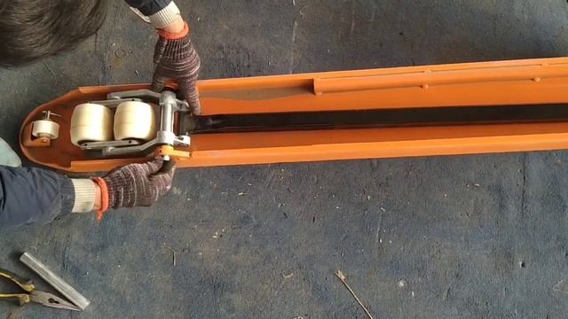 Assembly Tutorial of Manual pallet truck 7 смотреть онлайн