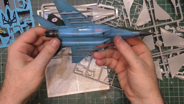 Mister Craft Ghost Of Kyiv - 1/72 Ukrainian MiG-29 9-13 Fulcrum C Kit Unboxing & Review