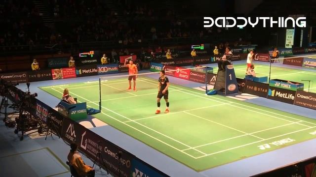 [Nice Camera Angle] Lin Dan vs Chen Long Australia Open 2k17 смотреть онлайн