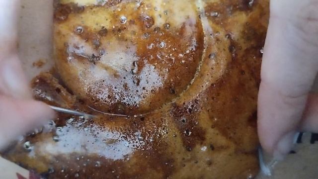 Сахарные соты.Вырезаю круг⏺️☢️☣️📹