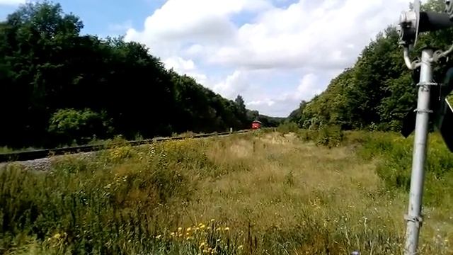 Переезд на станции Митягино ЮВЖД