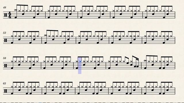 Everybody Talks - Neon Trees / Drum Sheet Music смотреть онлайн