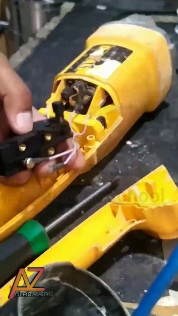 Angel grinder switch repair | #shorts #short #shortvideo | @AzElectricSchool смотреть онлайн