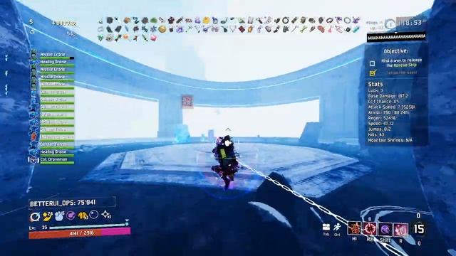 Trippin Balls On Buffs... How It Feels Fighting Mitrix After 3 Loops (Risk Of Rain 2)
